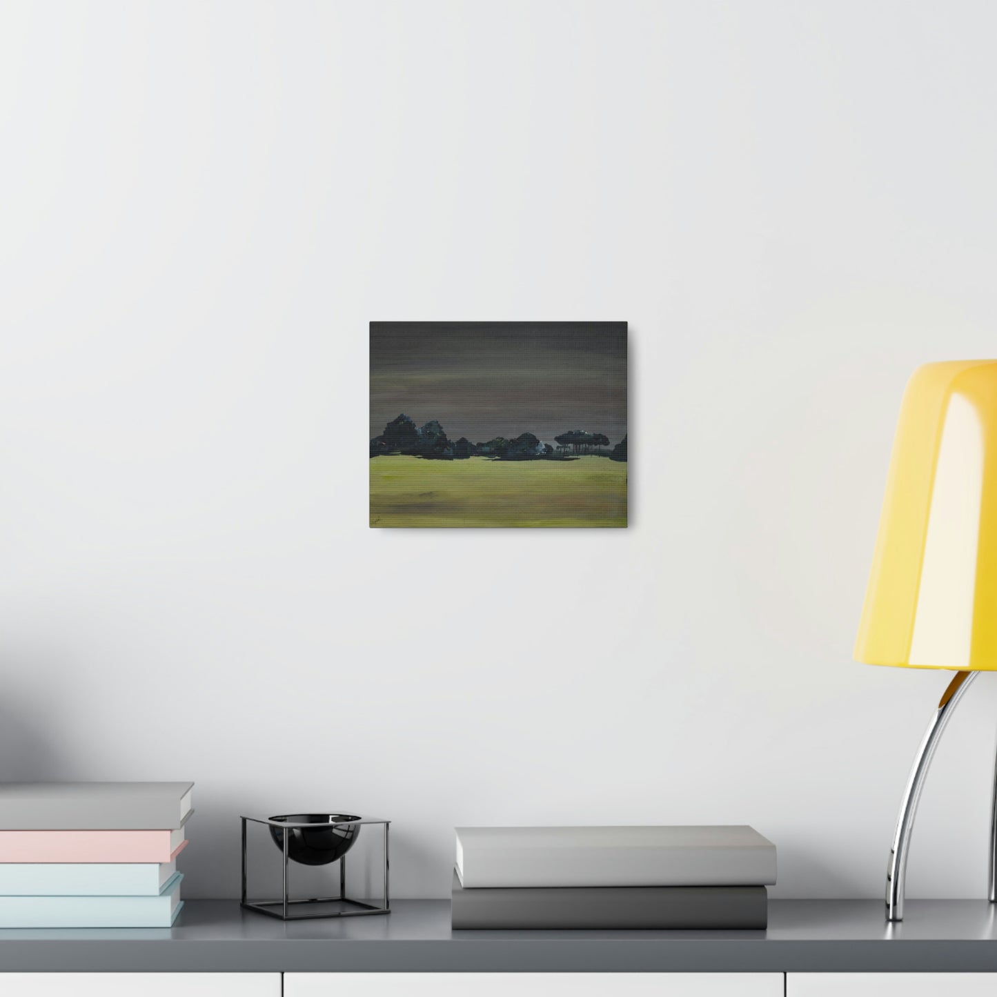 Landscape- Canvas fine art print , Abstract art, Print of original landscape painting.