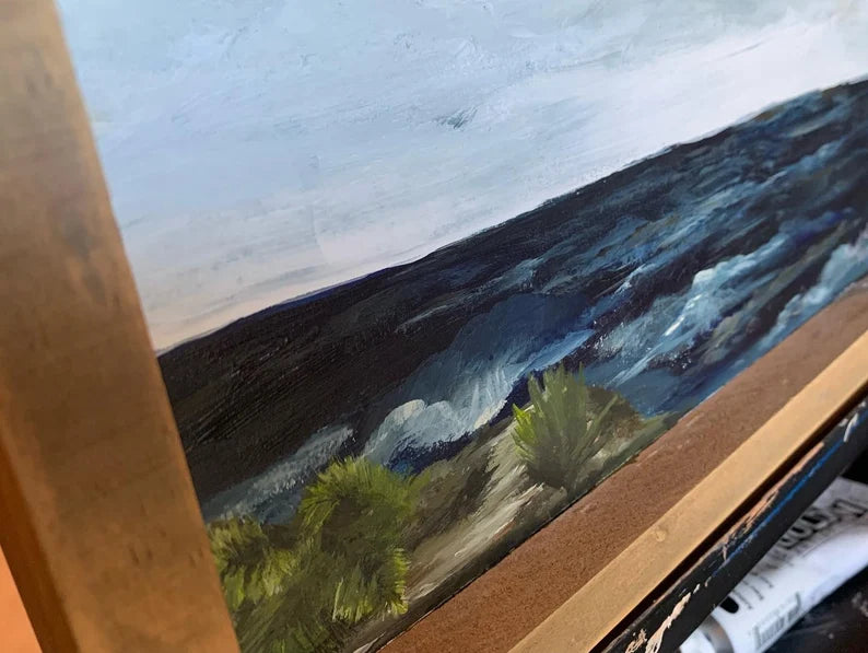 Vintage Ocean Painting (Print)