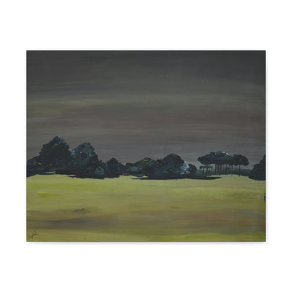 Landscape- Canvas fine art print , Abstract art, Print of original landscape painting.