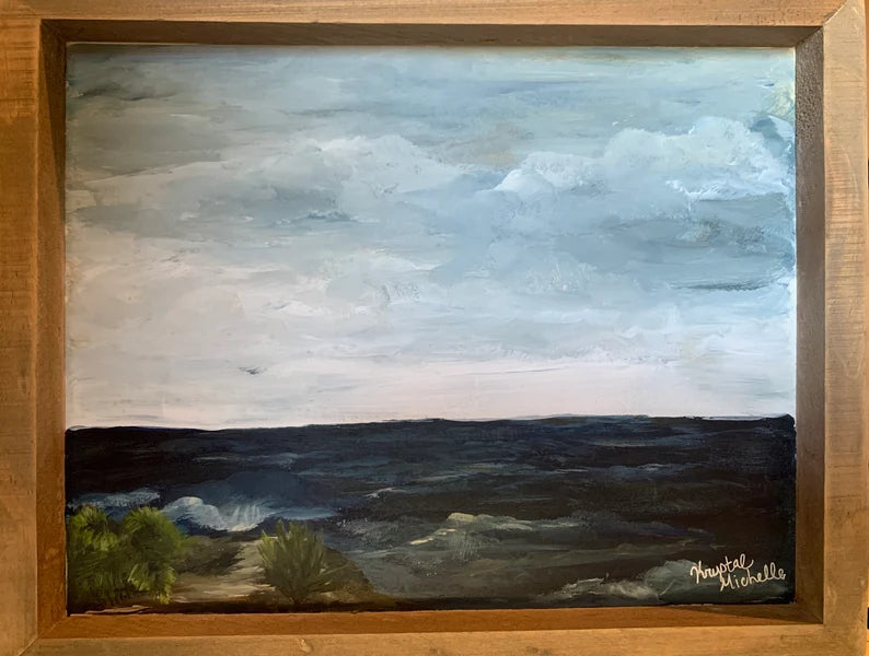 Vintage Ocean Painting (Print)